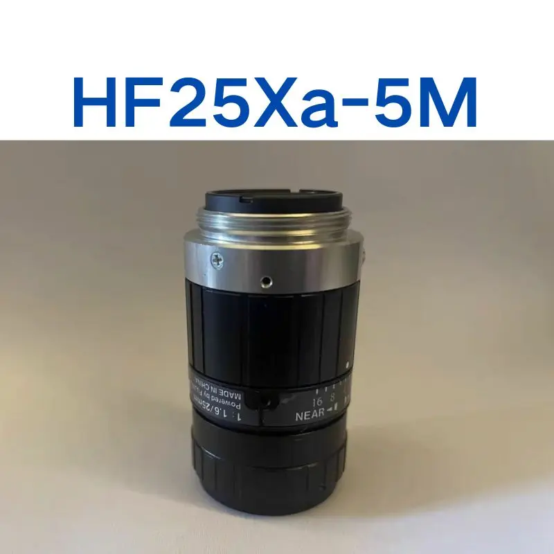 

Used Industrial lens HF25Xa-5M 1:1.6/25mm 5 million pixels tested OK and the function is intact