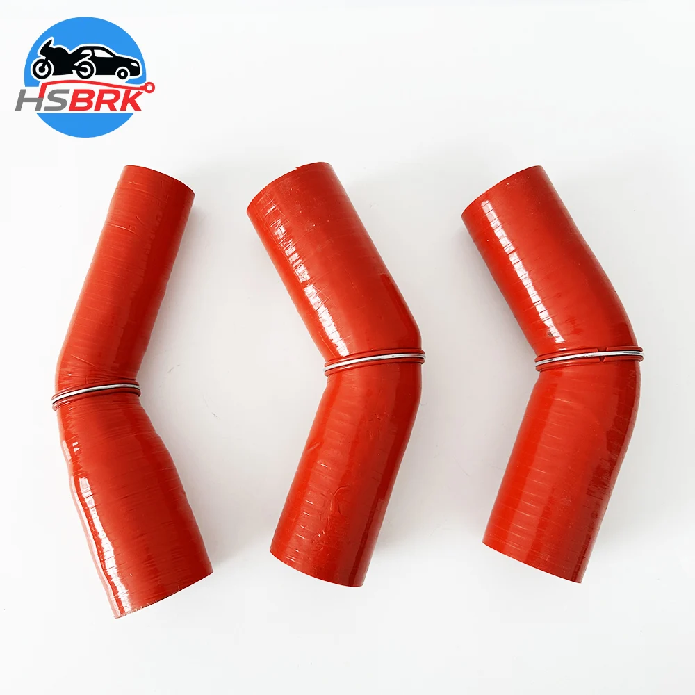 

45 degree ID50-110mm variable diameter silicone hose reinforced turbocharger intercooler tube for automotive intake system
