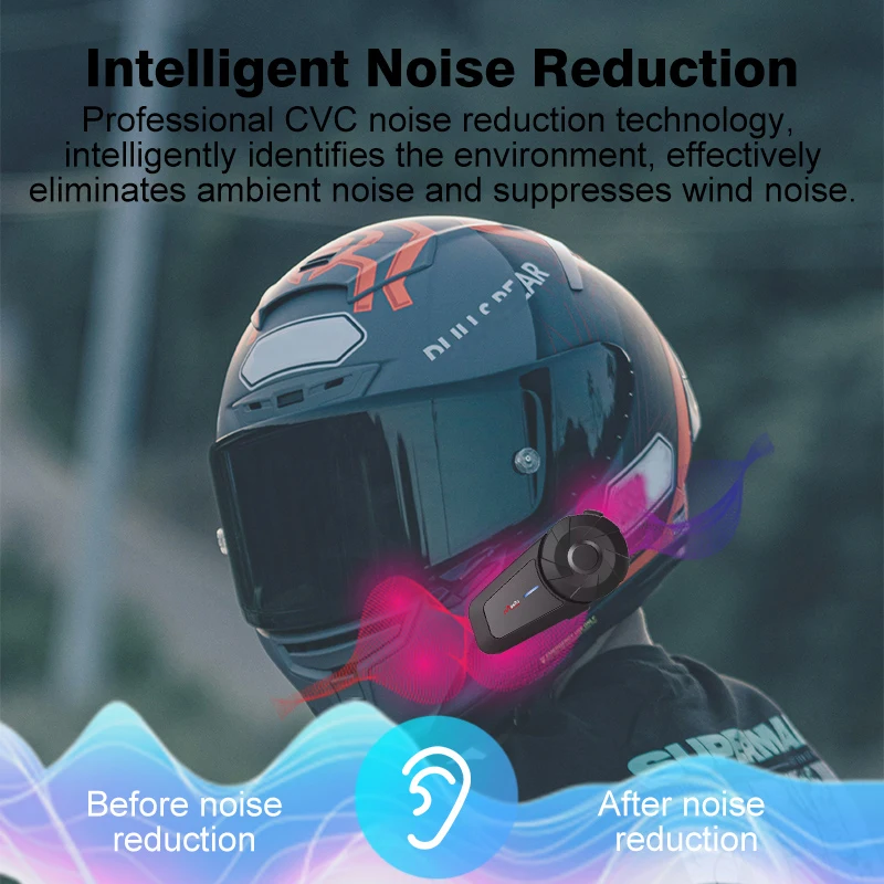 1/2 sztuk Maxto MX1 kask motocyklowy Bluetooth Walkie IPX6 wodoodporne Talkie 2 osoby Walkie Talkie odległość 500 metrów