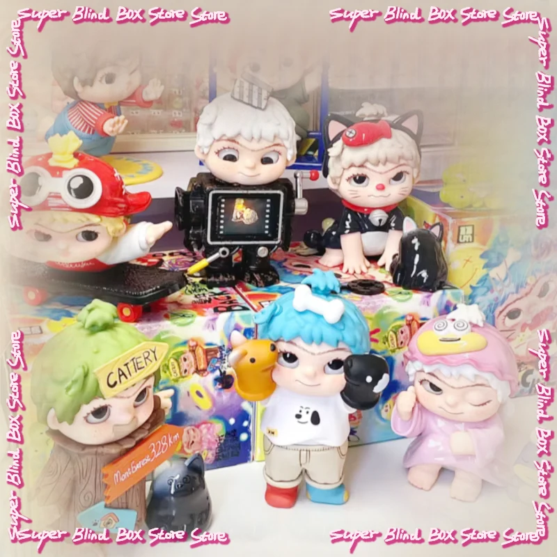 

Оригинальная серия Wakuku Childhood Rerelease Kawaii слепая коробка Mystery Box модные креативные фигурки кукол декоративный подарок на день рождения