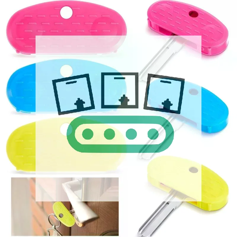 Key Turning Aid Tool Non-slip Grip Key Caps Key Holder Helper Door Opening Assistance Tool For Elderly Children Hand Discomfort