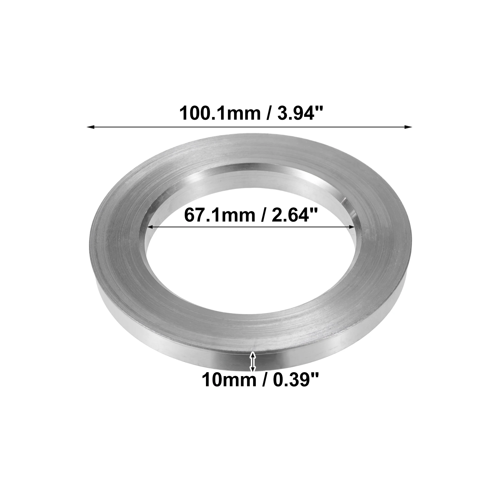 UXCELL UXCELL 4pcs OD 100.1mm 106.1mm 108mm 110mm to ID 67.1mm 93.1mm 100mm Car Hub Centric Rings Wheel Bore Center Spacer