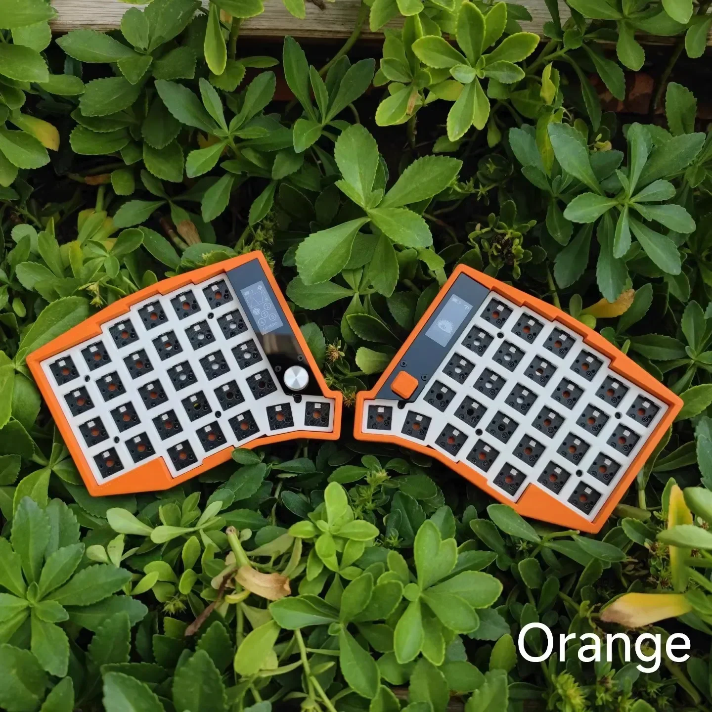 Sofle Split Keyboard Bluetooth Dual Mode Zmk Scheme Hot Swap Custom RGB with View Directional Rocker Knob Screen Keyboard 61 key image 3