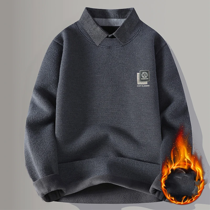 الخريف سترة الموضة الذكور الرجال الملابس البلوز الرجال الشارع الشهير عادية متماسكة الرجال لاعبا الربيع العرق قميص بلون #4