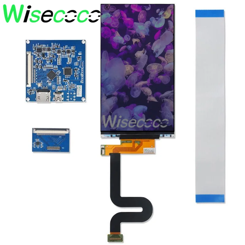 6.3 Inch 6 Inch 1440x2560 2K Removed Backlight LCD Screen For 3D printer Projector Display