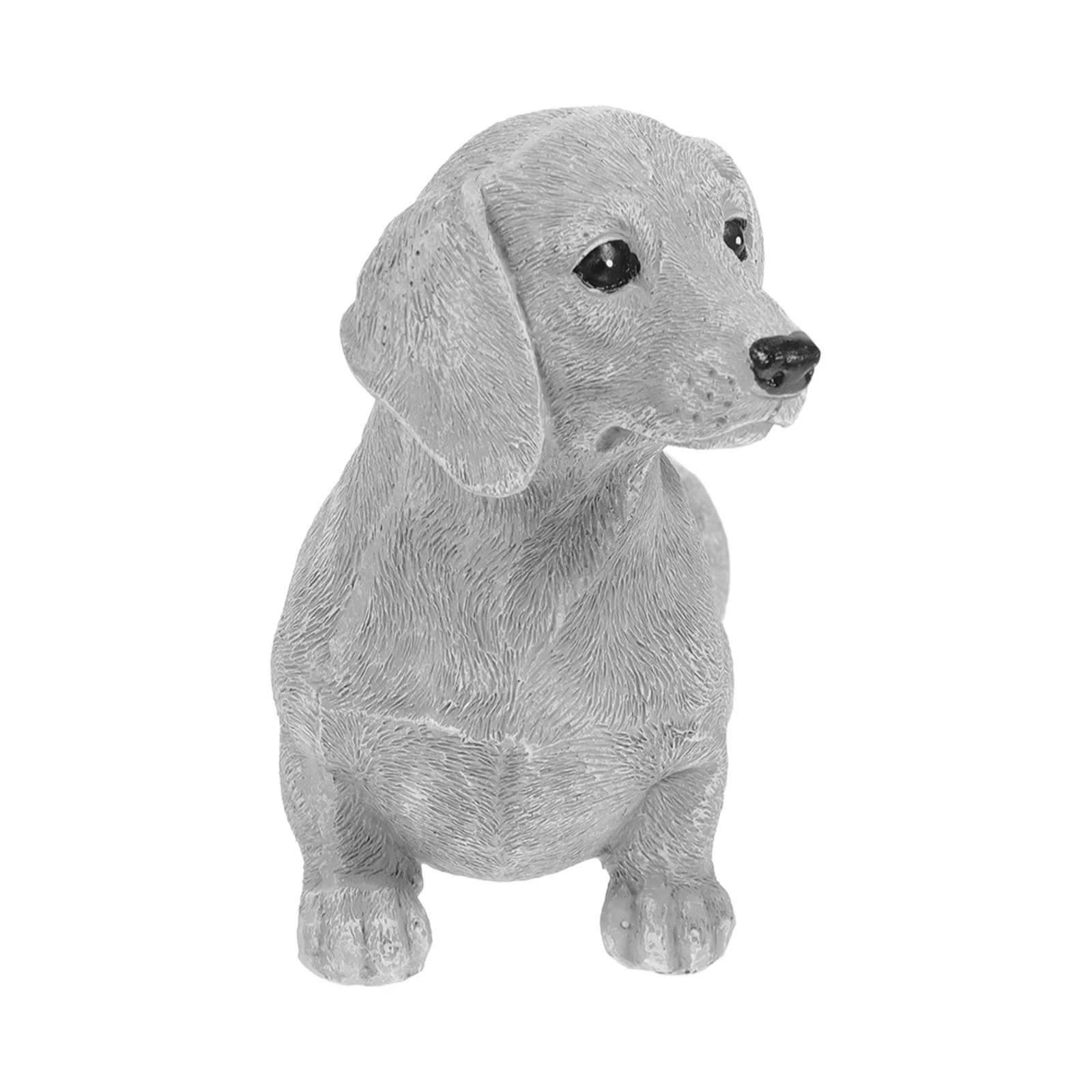 

Dachshund Ornaments Creative Dog Figurine Home Decor Desktop Decoration Crafts Statue Animal Sculpture Resin