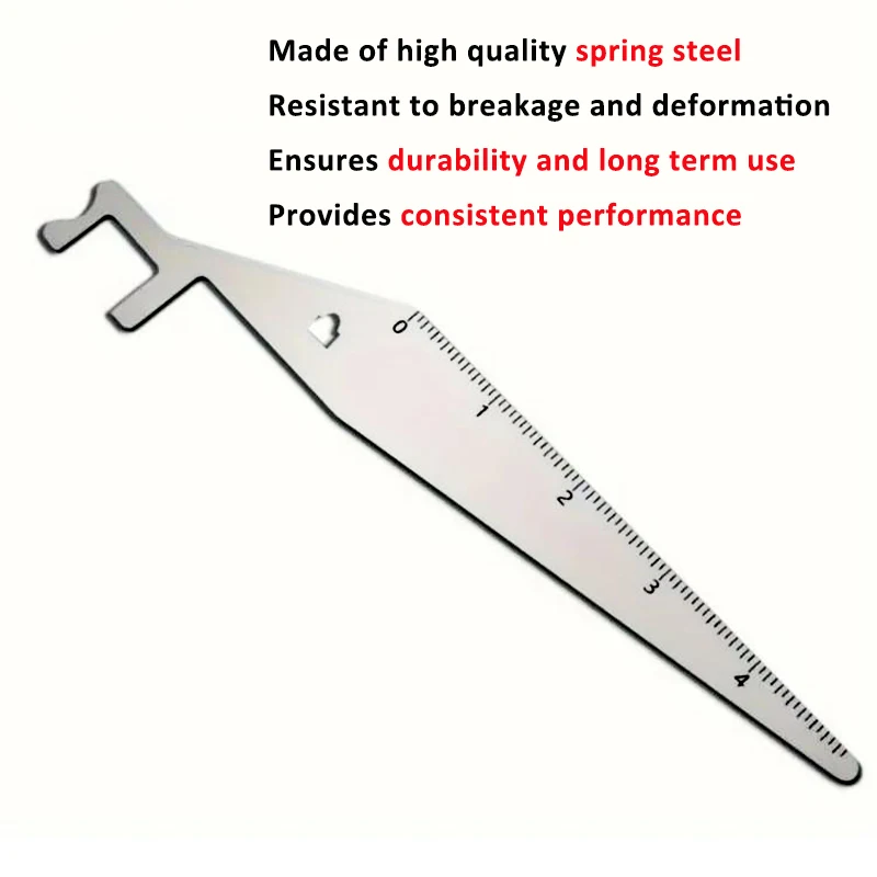 Multi-Purpose Lever Tool Stainless Steel Durable Locksmith Tool Mini Portable Pry Bar Hand Tool for Firefighter/Police