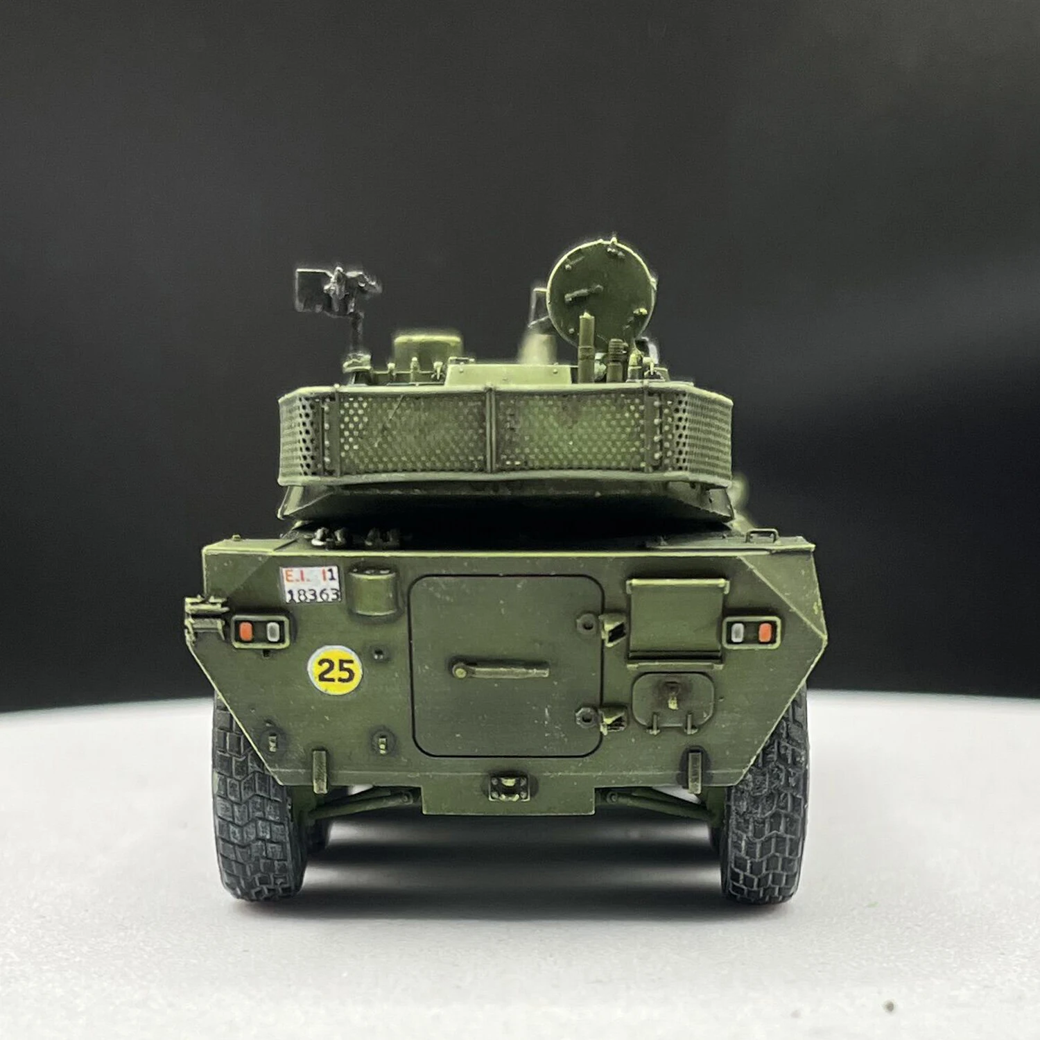 AM 1:72 Scale Resin Centaur Wheeled Tank Toys Cars Model 120mm/L45 Classics Nostalgia Collection Gifts Souvenir Static Display