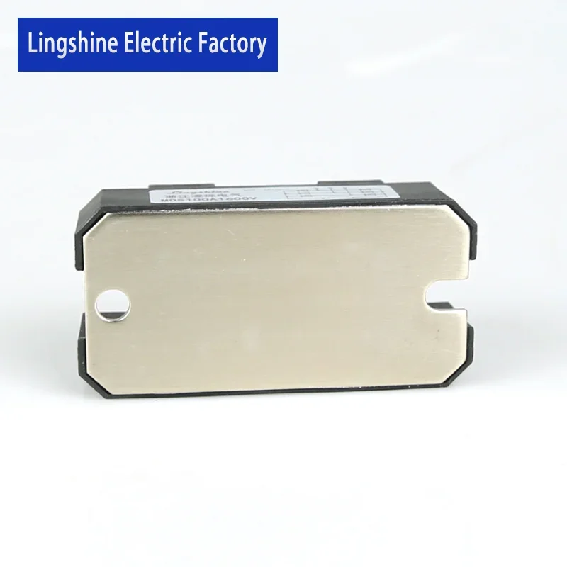 Three-Phase Rectifier Bridge Module100A MDS100A1600V MDS100-16 Silicon 3 Phase Diode Metal Case Bridge