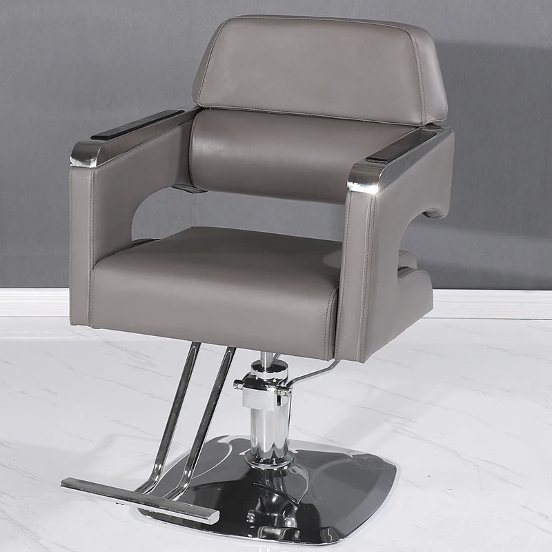 Personalized Balck Barber Chair Luxury Rotate Chair Women Designed Barber Chair Tattoo Silla De Barbero Commercial Furniture