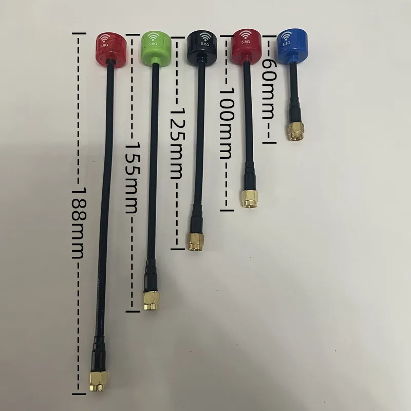 5.8G Right-handed Left-handed Lollipop Antenna 3.0db Analog-digital FPV Traverser Sky-side Antenna