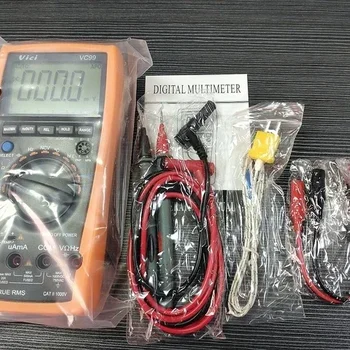 VICI digital multimeter 6/7 3 voltmeter ammeter temperature AC DC Volt Amp OHM capacitance Hz test thermocouple Analog Bar