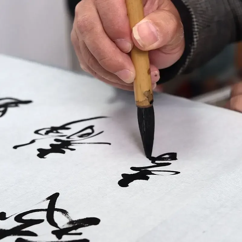 Woolen Hair Brush Chinese Painting Coloring Brushes Running Cursive Regular Script Official Script Chinese Calligraphy Brush Pen