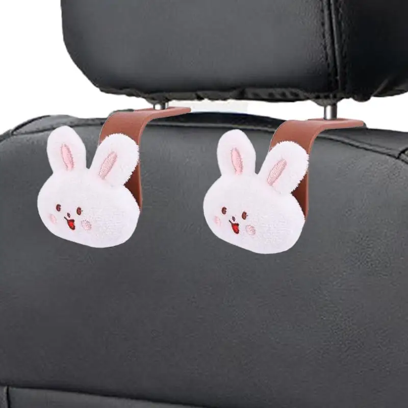 

Purse Hook For Car Cute Bear Car Seat Hook Car Headrest Hook Car Storage Hooks Car Hangers For Clothes Decoration SUVs Sedans