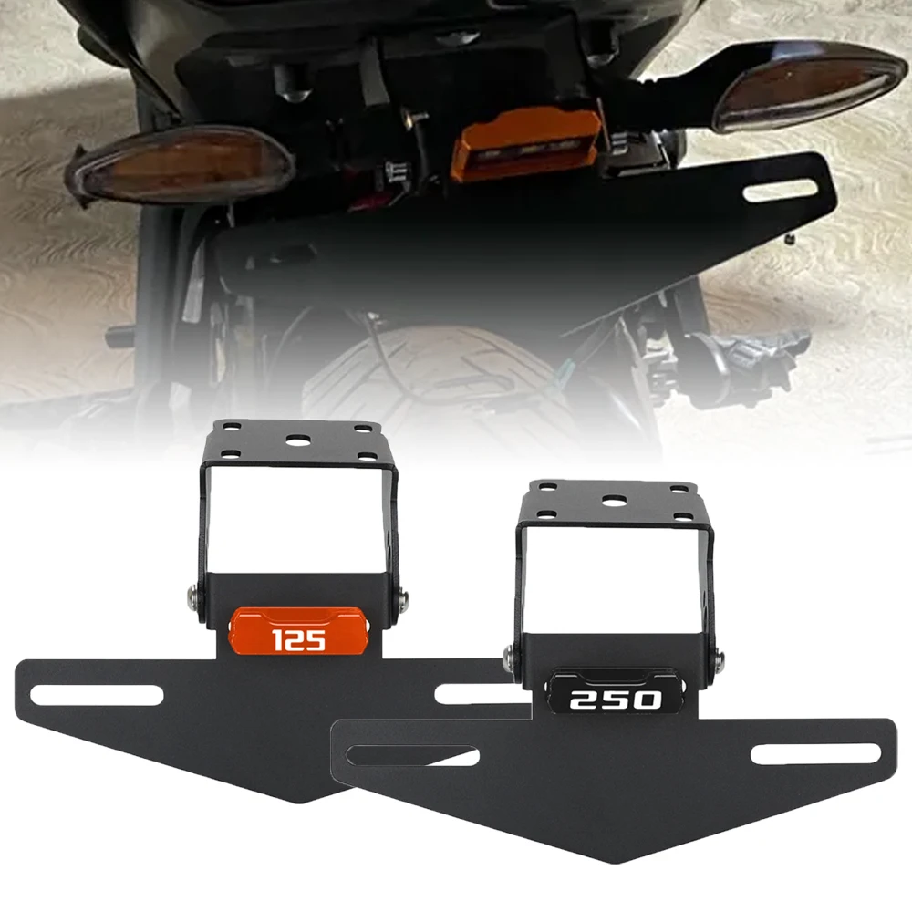

Registration Plate Holder For DUKE 125 250 390 390Duke 2017-2023 License Plate Holder Bracket Rear Tail Tidy Fender Eliminator