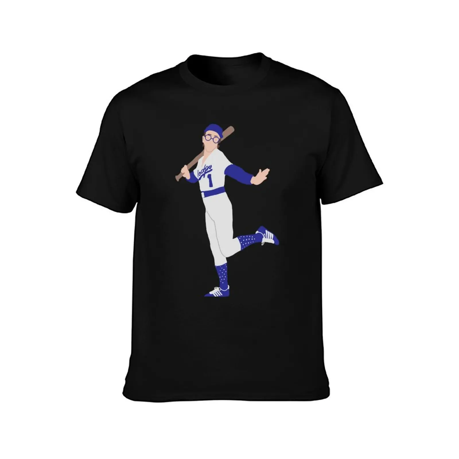 elton dancing dodgers Classic . T-Shirt plus size tops basketball graphic tees mens fashion