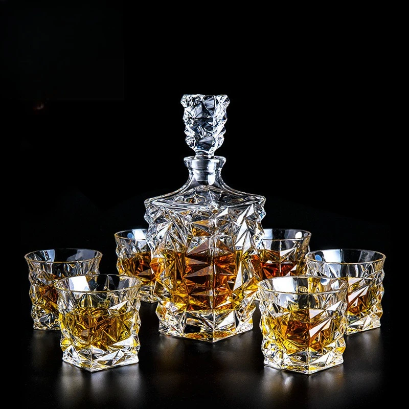 Nordic crystal glass whisky cup, foreign wine cup