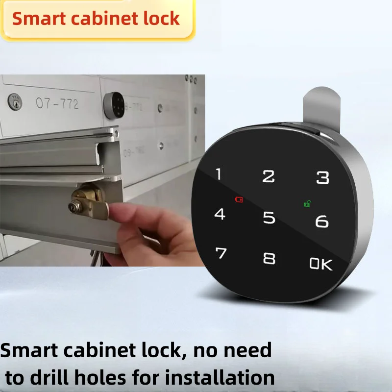 

The Combination Lock Is Suitable for Lockers, Employee Cabinet Doors, Filing Cabinet Smart Locks, and Various Drawer Locks.