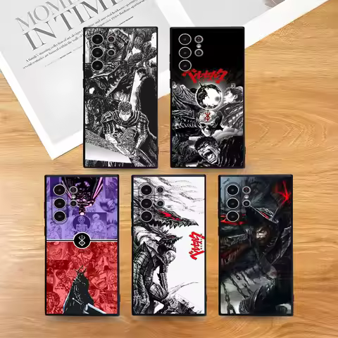 Anime B-Berserk Phone Case for Samsung S series s21 s22 s23 s24 s25 FE Plus Ultra TPU Soft to Skin-friendly case