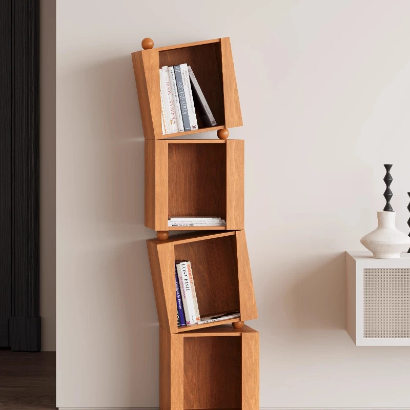 

Low edge few household storage cabinets corner solid wood against the wall combination floor bookcase bookshelf shelf
