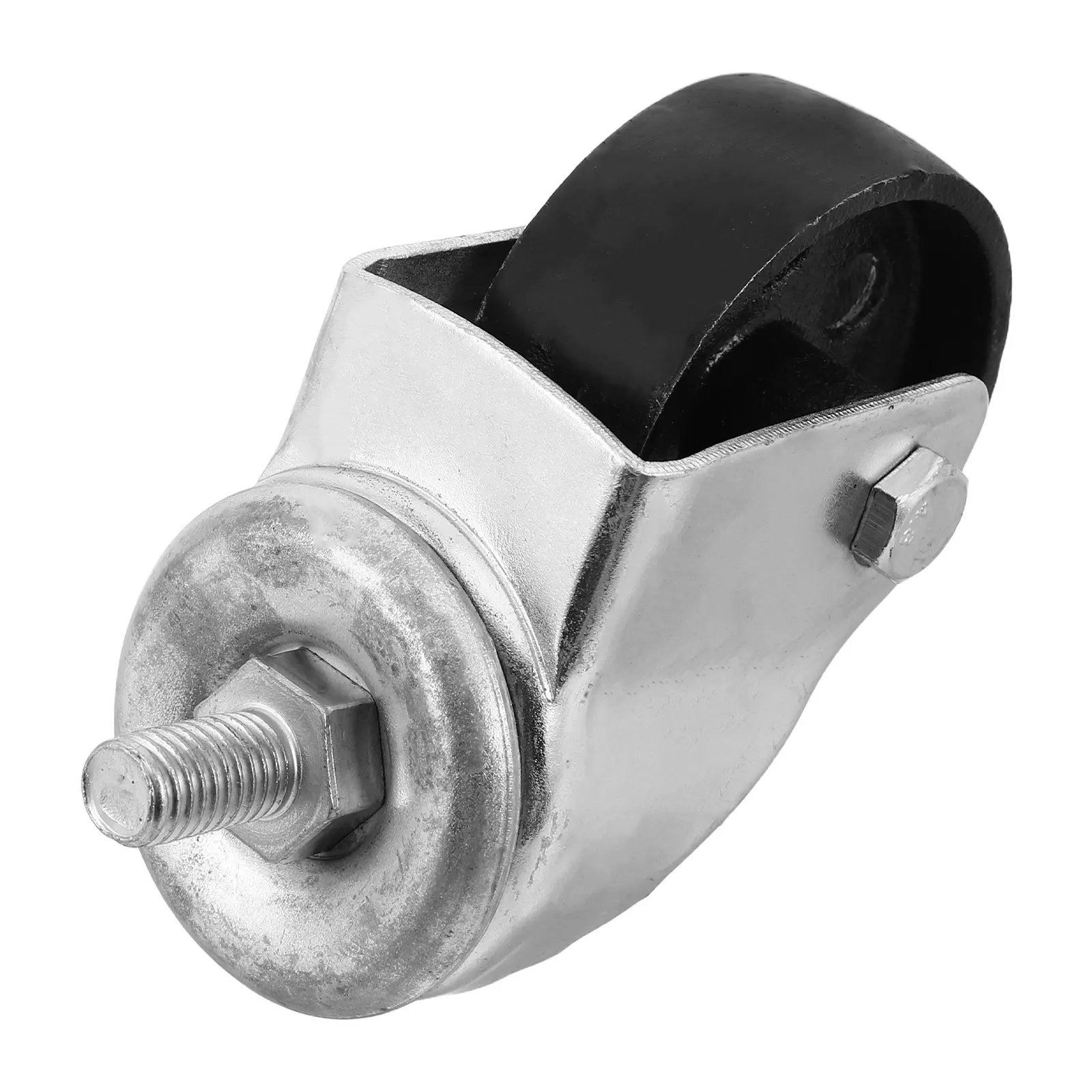 Cast Iron Caster Wheel Heavy Duty Swivel for Dolly Oil Drain Fluid Extractor Replacement Jack Caster Wheel Industrial Floor Jack