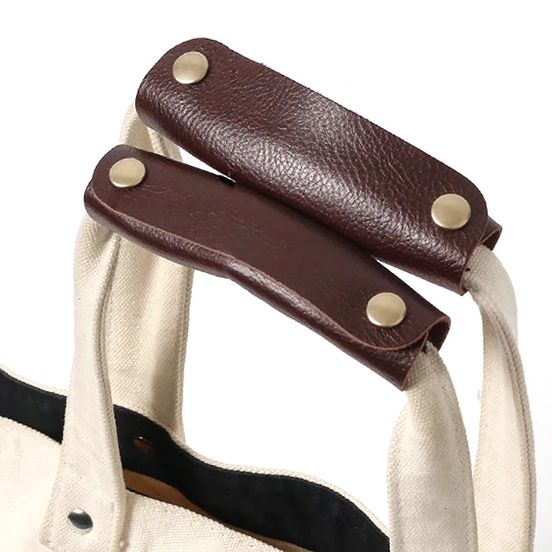 PU Leather Suitcase Grip Protective Cover Luggage Handle Wrap Anti-Collision Stroller Strap Fixing Buckle Cover Bag Accessories