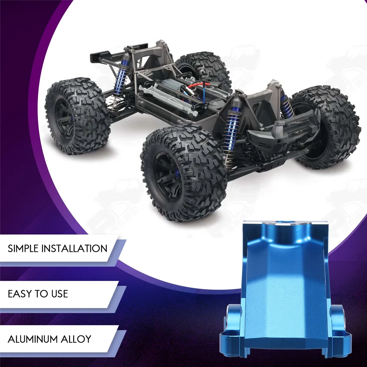 BFYL-Cubierta de caja de cambios de cubierta diferencial delantera/trasera de metal para 1/5 Traxxas X-Maxx Xmaxx 6S 8S RC Monster Truck piezas de mejora, 3