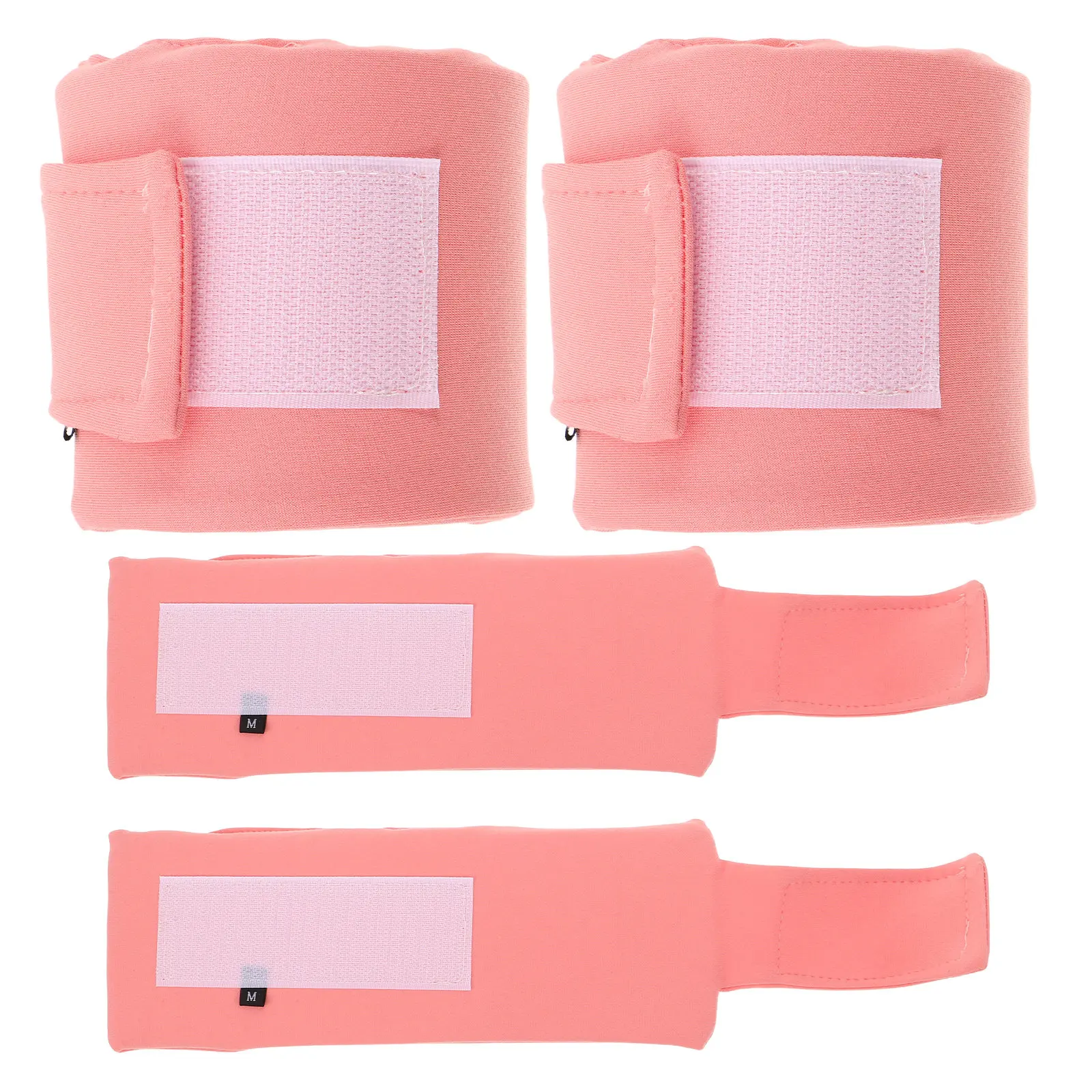 

Комплект из 4 мягких регулируемых защитных воротников для животных: элизабетанский воротник от укусов для кошек и собак, для восстановления после операций, дышащий