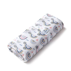 Portable Waterproof Diaper Changing Mat Nylon Foldable Nappy Pad Supplies for Baby Girls Boys Outdoor Traveling Washable N1HB