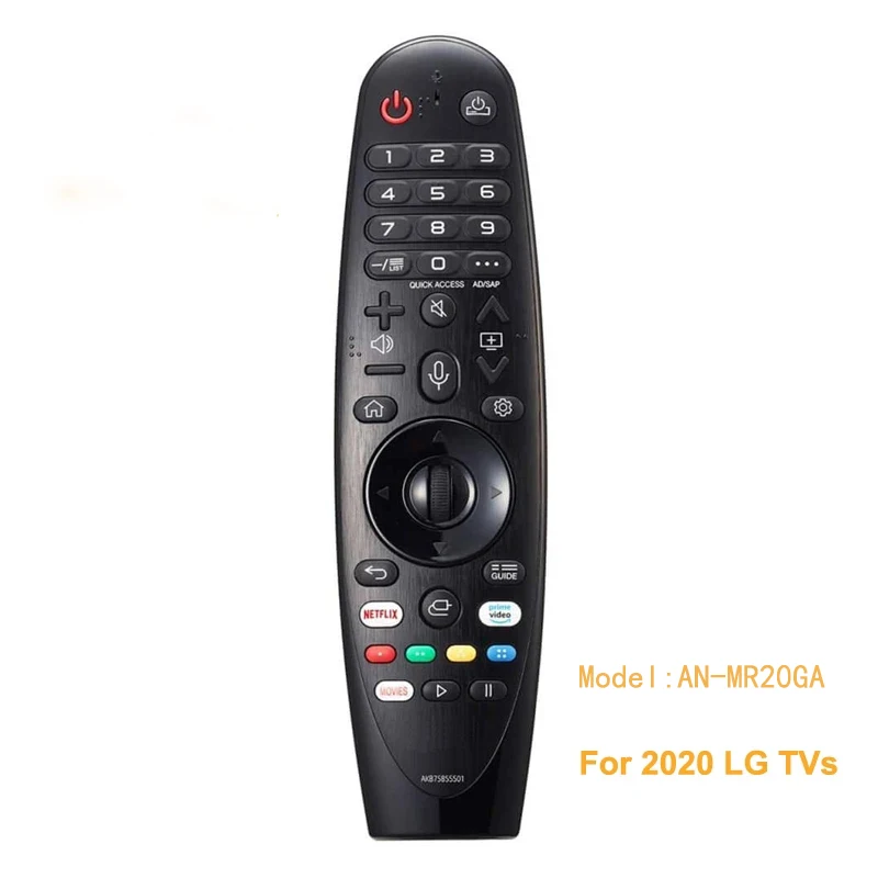 New O MR20GA Voice Magic Remote Control for L-GAKB75855501  2020 AI ThinQ 4K Smart TV NANO9 NANO8 ZX WX GX CX BX series