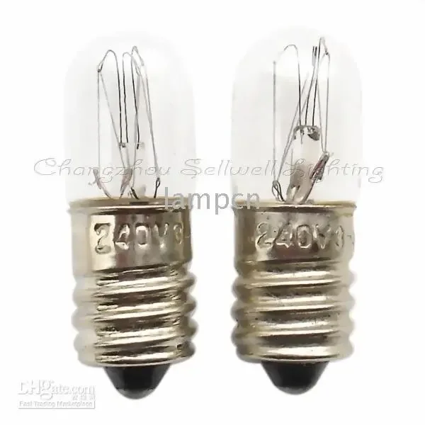 

2025! 240v 3/4w e10 10x28 Miniature lamps bulbs a351