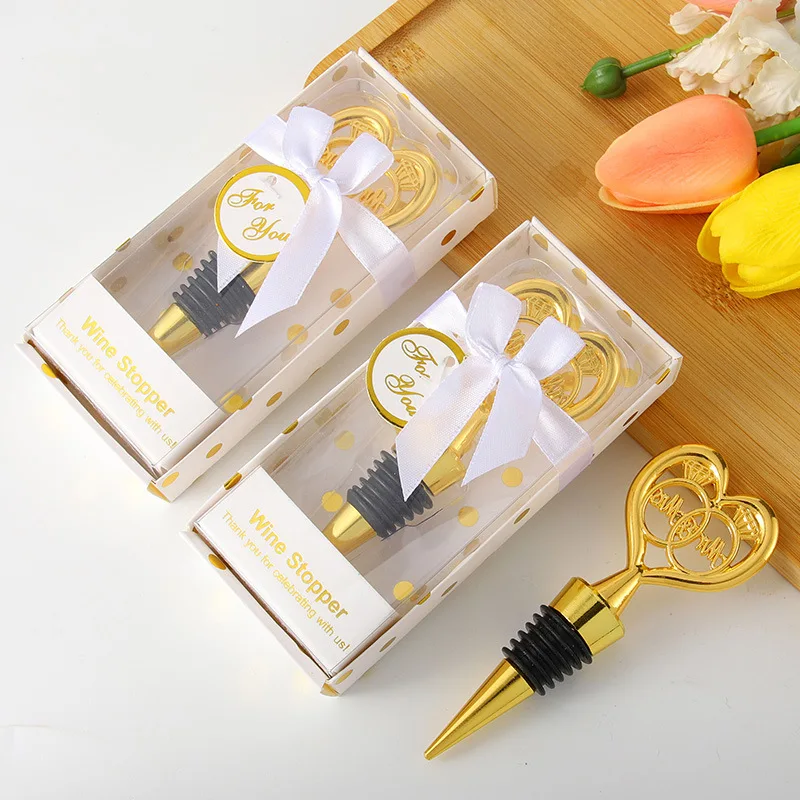 

25Pcs Mr and Mrs Flower wedding gift favors of Love heart Wine Bottle stoppers for Wine Themed Party Favors Wedding decorations