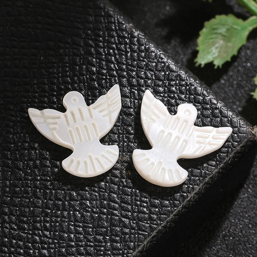 Natural White Shells Charm Beads for DIY Jewellery Making