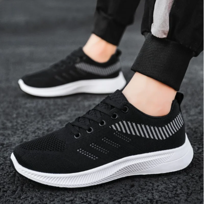 2025 Men's Youth Outdoor Casual Shoes Breathable Running Tennis Shoes Sports Sneakers for Walking Training Active Wear