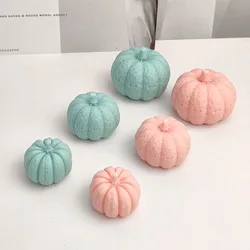 Stampo per candela in Silicone zucca di Halloween fai da te resina di gesso cubo di ghiaccio epossidico stampo per cottura al cioccolato souvenir per le vacanze decorazioni per la casa regali