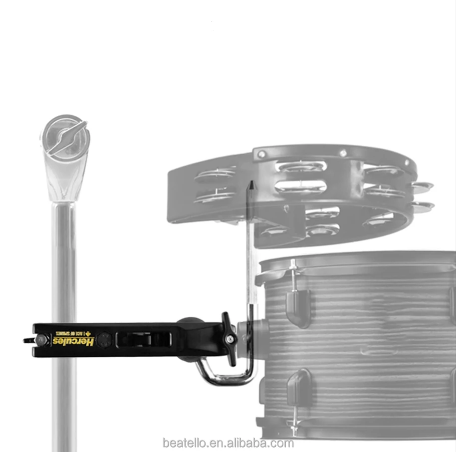 

Крепление-зажим для барабанной установки Beatello, универсальный зажим с шаровым креплением и длинной рукояткой-трещоткой, набор аксессуаров для барабанов