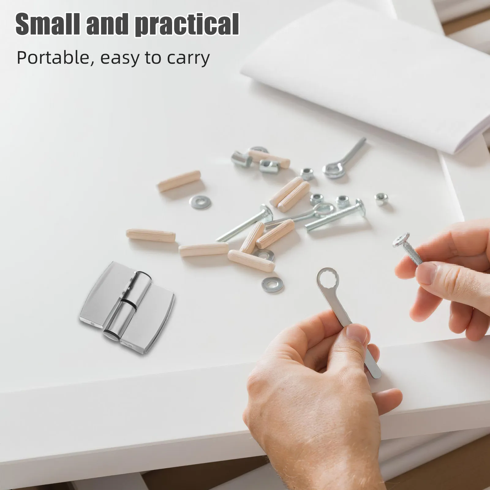 

2pcs Bathroom Partition Hardware Stainless Steel Folding Door Hinges For Heavy Duty Bathroom Partition home Shower Door Hardware