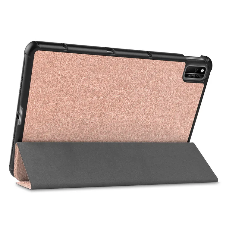 Dreifach faltbare Hülle für Huawei MatePad 10.4 mit automatischer Wake-Sleep-Funktion und stoßfester Abdeckung T5/M5 – Detail 6