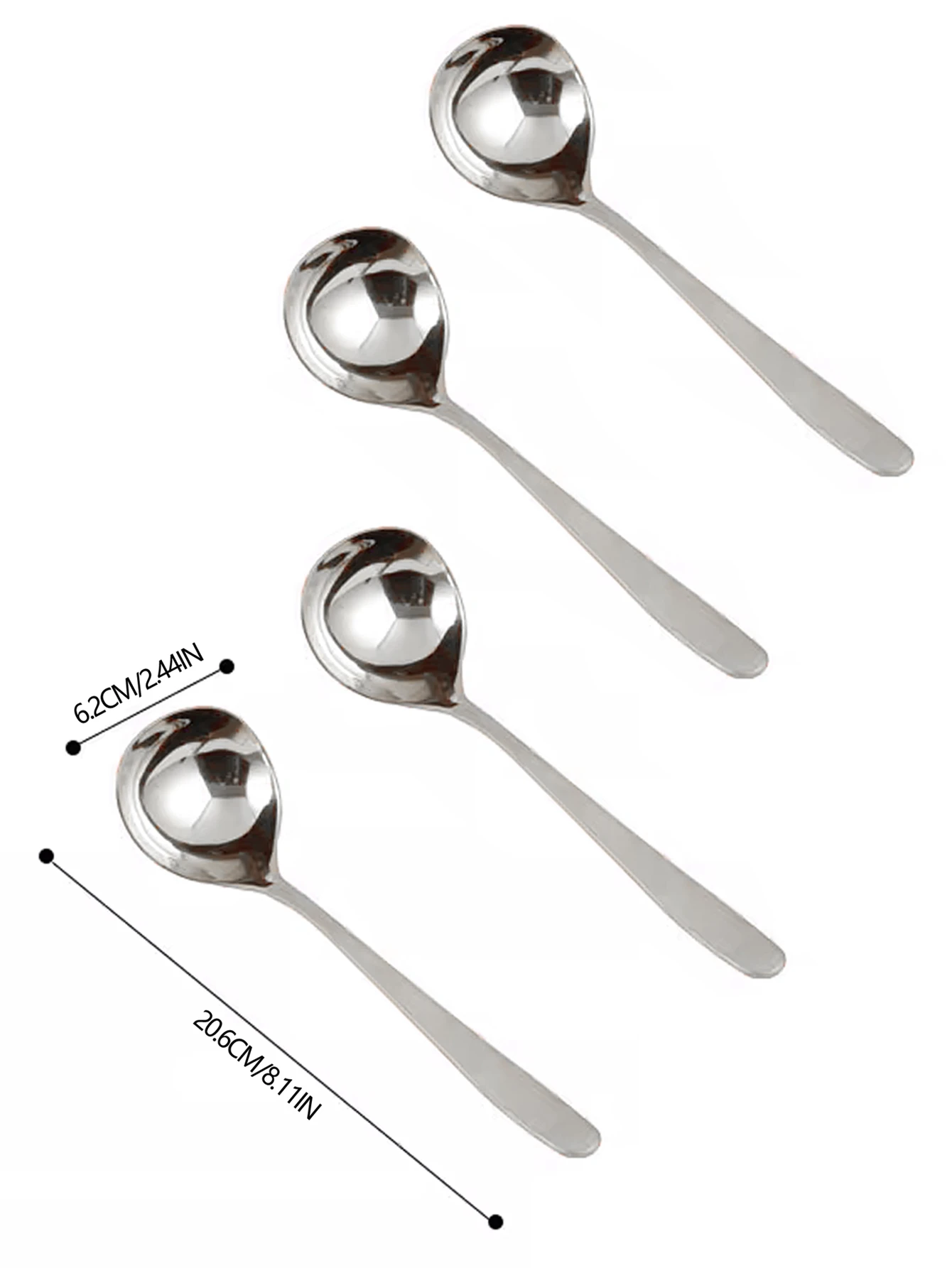 Variant: 6Pcs-Silver