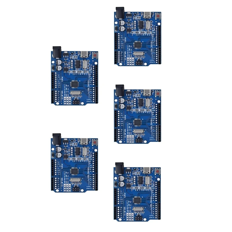 スーパーセール-5-個入り-uno-r3-mega328p-チップ用-arduino-uno-r3-type-c-ケーブル-atmega328p-au-開発ボード-16mhz-type-c-r3