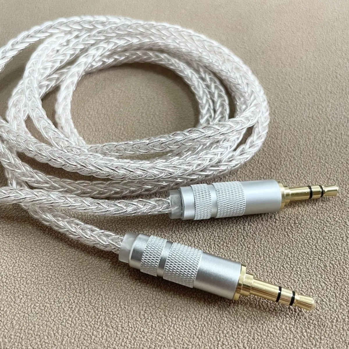 AUX 3.5 Male To Male Audiophile Headphone Cable Lossless Audio cable Mobile Phone Car Extension Cable 1.2 meters