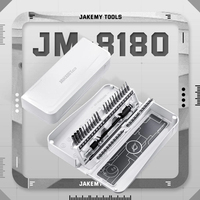Jakemy JM-8180 47 in 1 Precision Screwdriver Set Mini GSM Repair Set with Rotating Handle Precision Screwdriver Tool