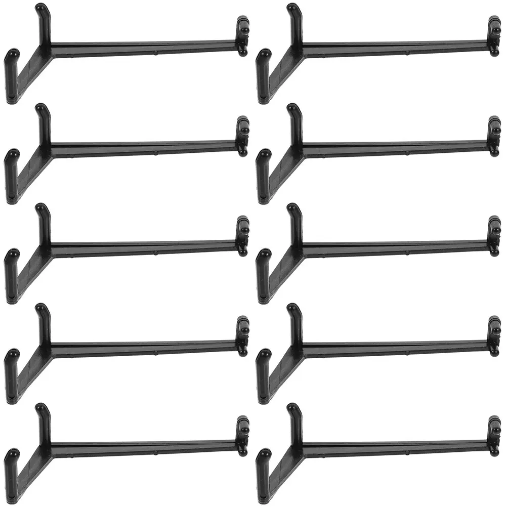 

30pcs Fruit Tree Branch Puller Bending Fixing Spreaders Black Resin Durable PE Material Gardening Tools Plants Shaping