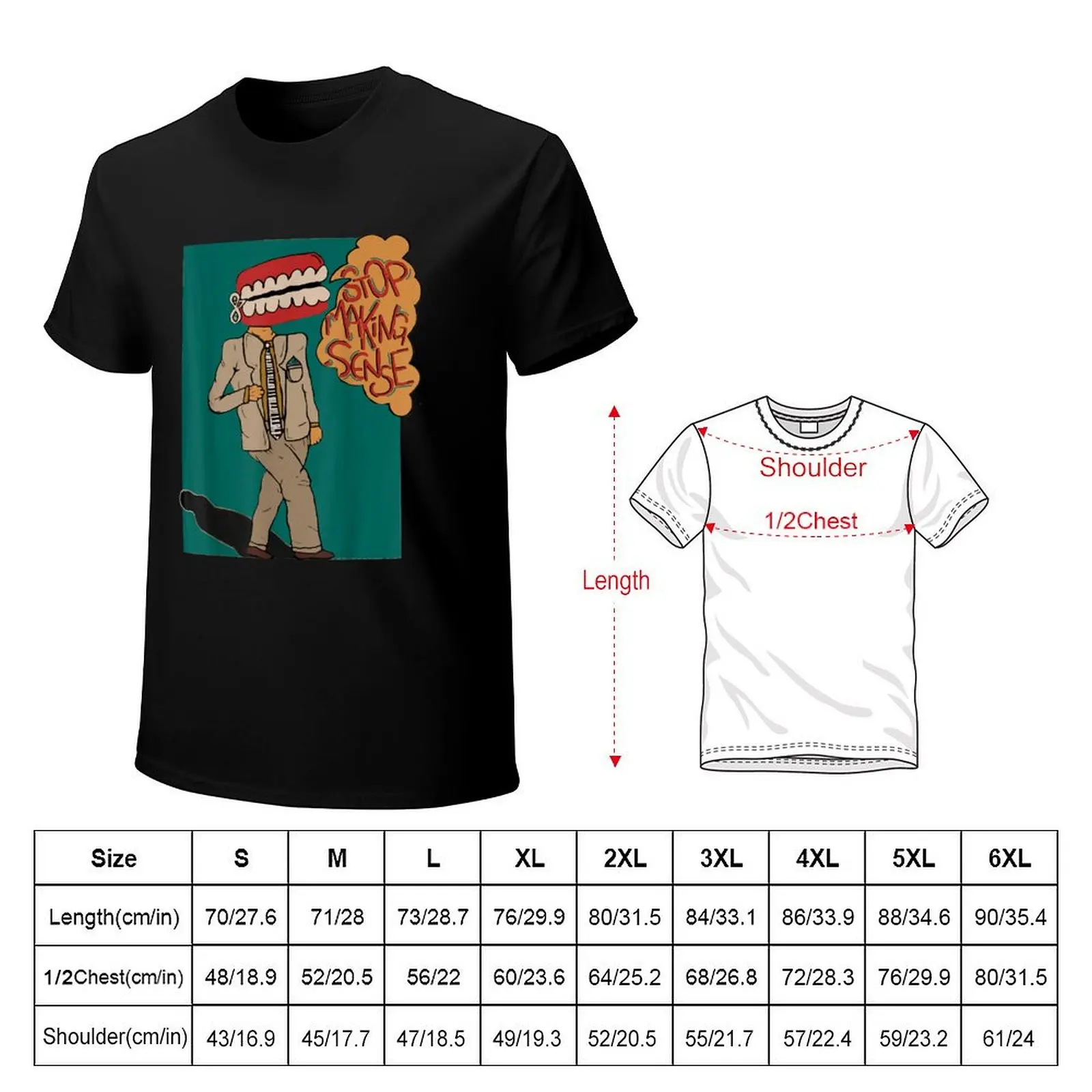 Talking Heads Stop Making Sense T-Shirt Basic Crew Neck Short Sleeve Top
