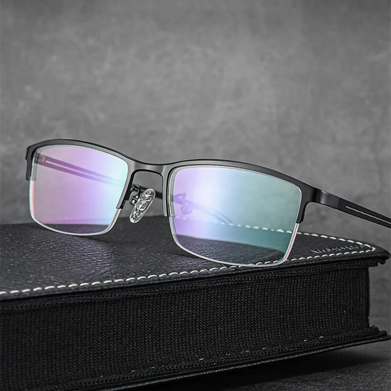 Brand Design Classic Business Frame Novo 2023 Moda Óculos Quadros Homens Optical Vintage Glasses Frame Masculino oculos de grau