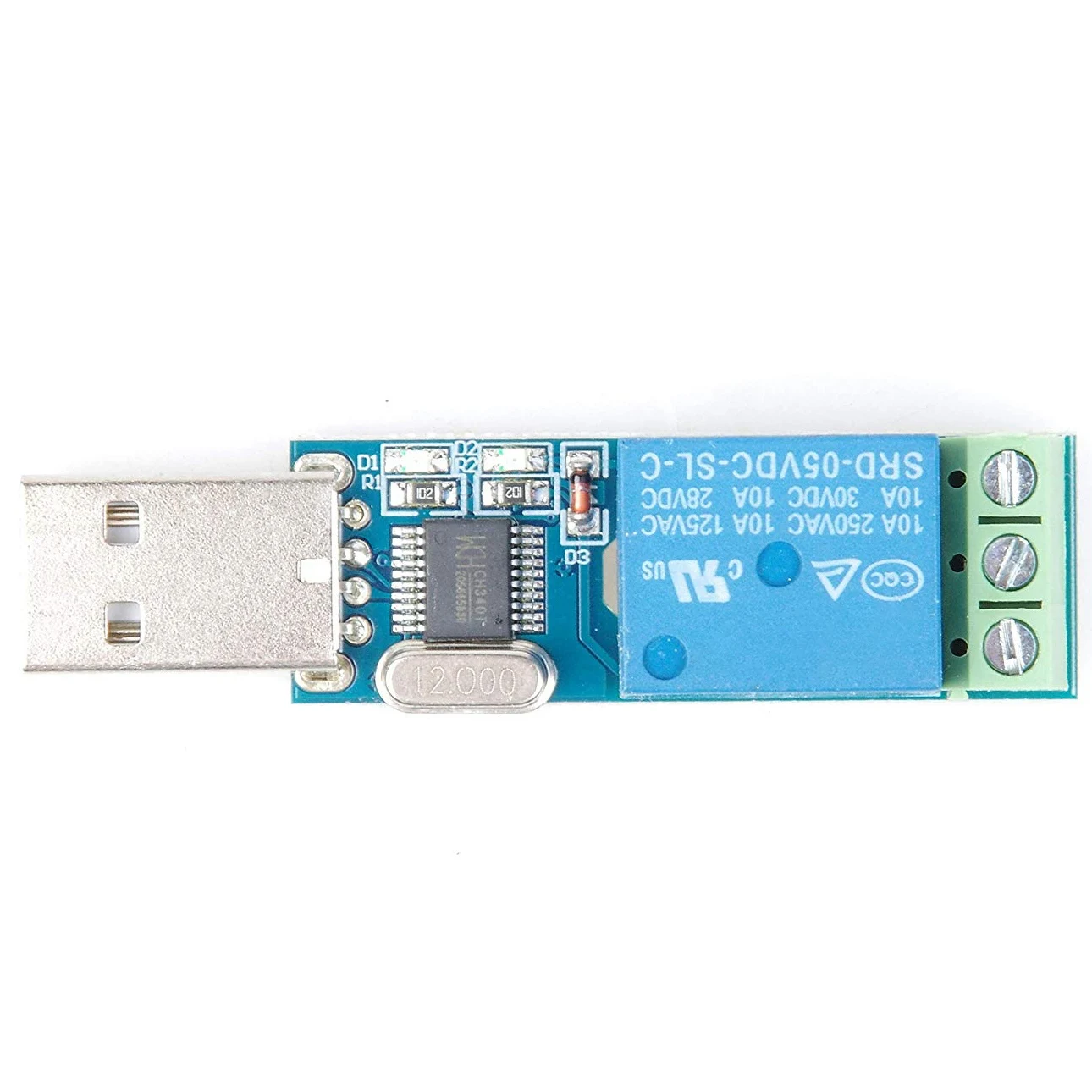 Moduł przekaźnika USB Inteligentny przełącznik sterujący USB Przełącznik USB do konwertera elektronicznego typu LCUS-1