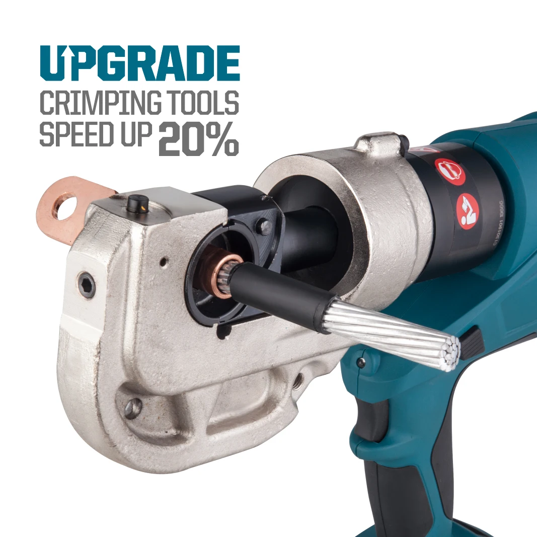 ZUPPER ED-400 Battery Crimping Tool For Copper Aluminum Cable Terminal 16-400mm²