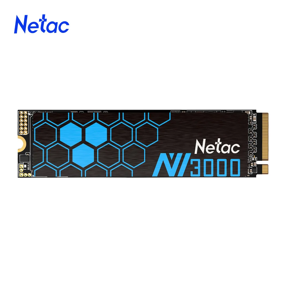 Netac SSD M.2 NVMe 2TB 1TB 3500MB/s Dysk SSD M.2 PCIe3.0 Wewnętrzny dysk półprzewodnikowy z radiatorem i pamięcią podręczną do komputerów stacjonarnych i laptopów — zdjęcie produktu 7