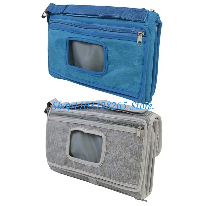 

Портативная водонепроницаемая детская подушка с карманами для хранения мягкой памяти подушка для новорожденных путешествовать