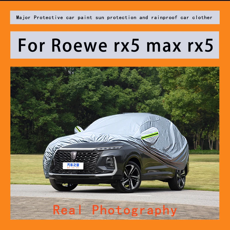 

﻿﻿For Roewe rx5 max rx5 Car Covers Outdoor Waterproof Dustproof Sun Rain Snow Protection Thick Oxford Cloth Full Outer Cover